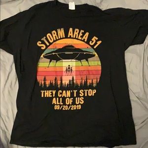 Storm Area 51 event T-shirt, limited edition